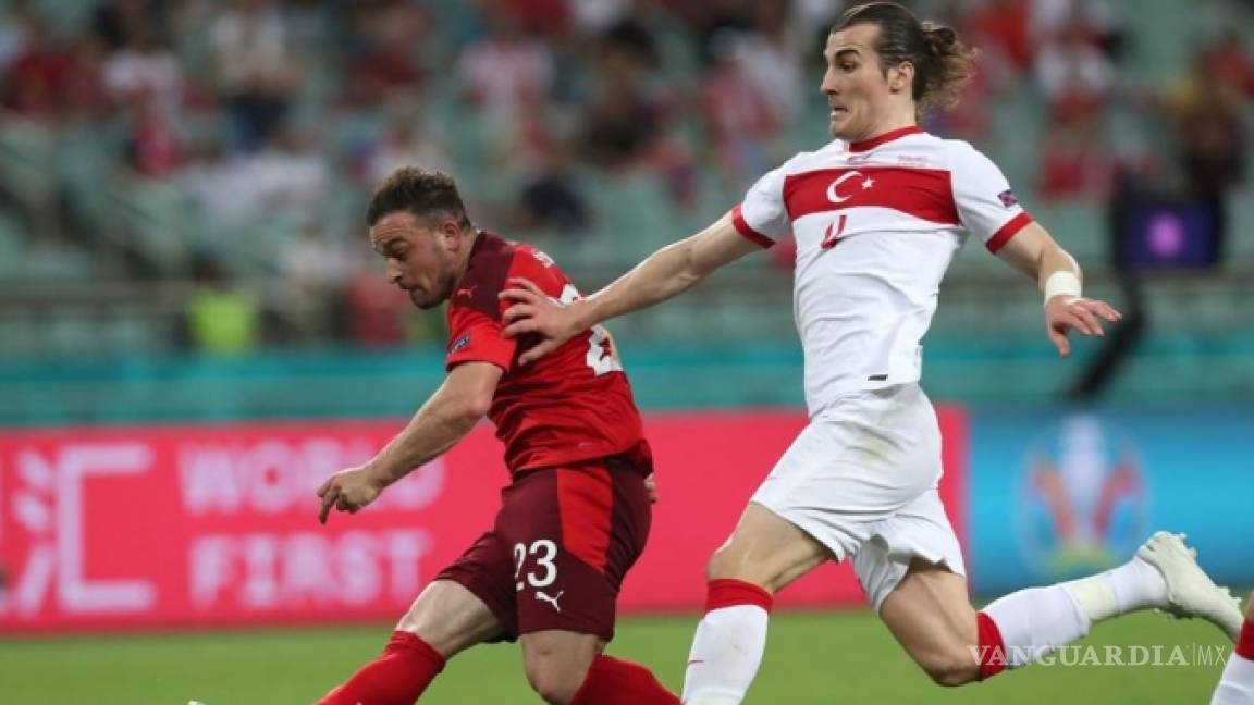 Eurocopa: Suiza logra una victoria de 3-1 sobre Turquía