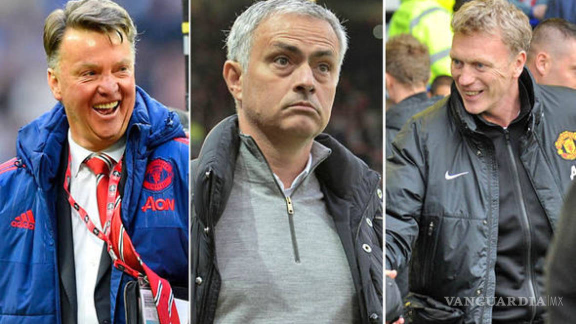 Mourinho con peor arranque que Van Gaal y Moyes en el Manchester United