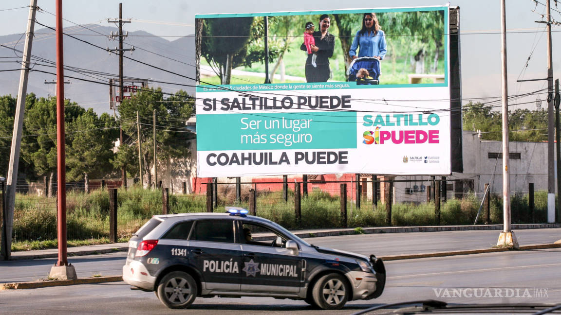 Presume Alcalde de Saltillo en espectacular logros en seguridad