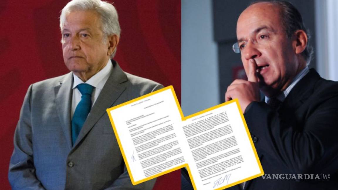 Pido seguridad, estoy a su disposición: AMLO revela carta de Felipe Calderón