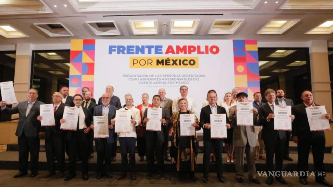 Cómo registrarse para apoyar a un aspirante presidencial del Frente Amplio por México