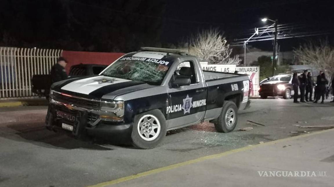 Pandilleros asaltan y riñen en colonia Bellavista de Saltillo; oficiales resultan heridos
