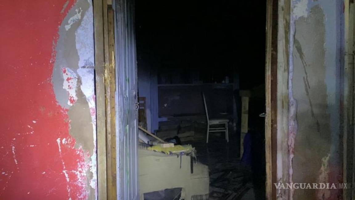 $!Fuertes daños en la casa dejó el fuego.
