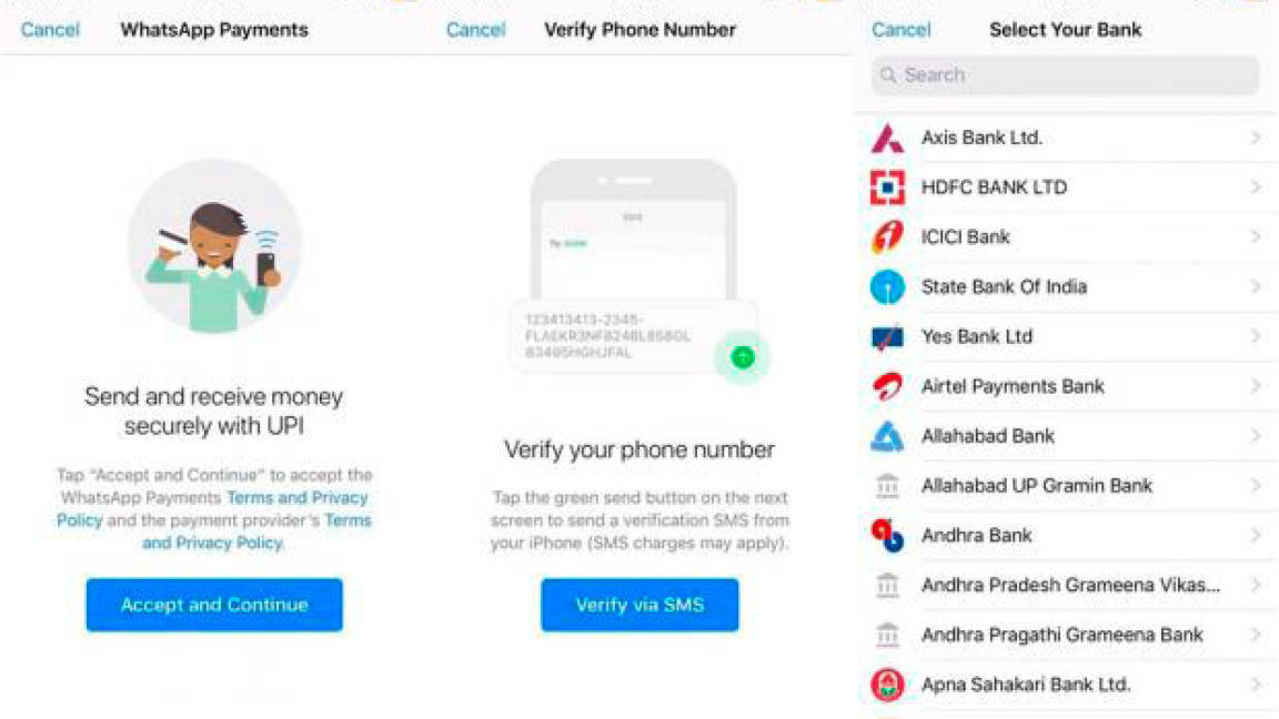 WhatsApp ya prueba un sistema de pagos móviles