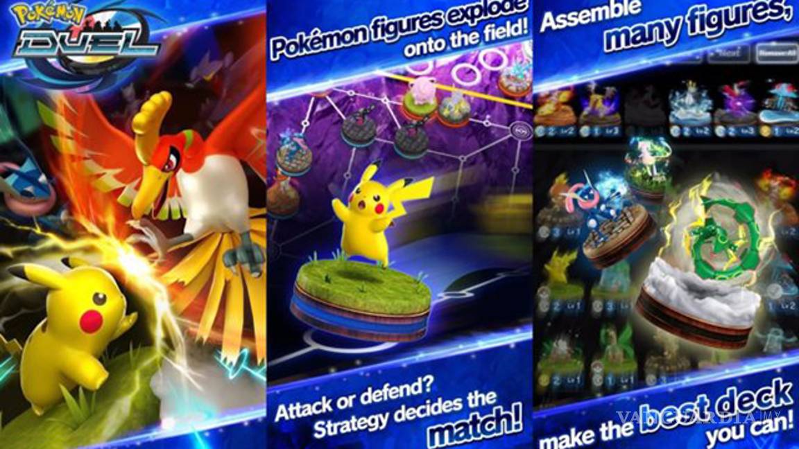 $!Ahora llega Pokémon Duel para iOS y Android