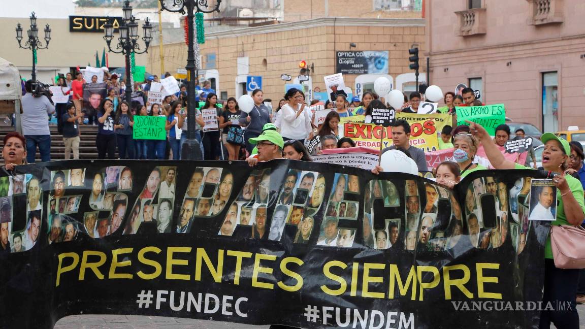 $!¡No nos dejen solas, caminen a nuestro lado!: madres de desaparecidos en Coahuila