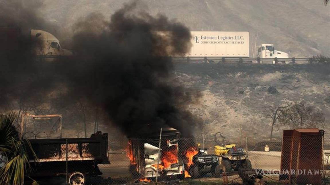 $!Fuegos en EU arrasan 81 mil hectáreas, una superficie mayor que Nueva York