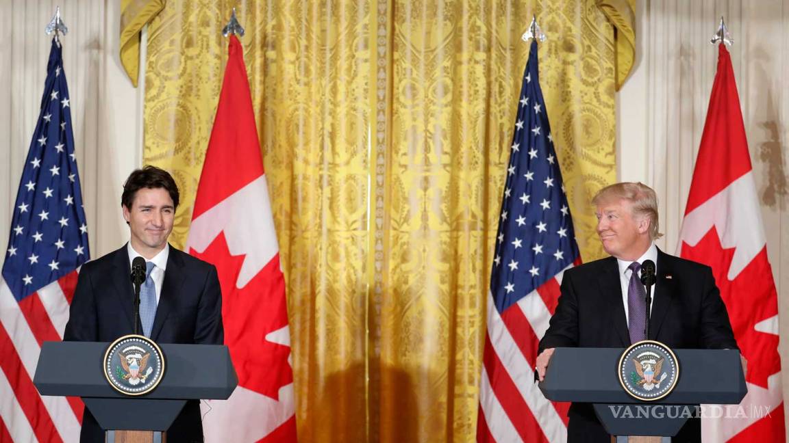 ‘Somos más fuertes cuando nos unimos’, Trump a Trudeau