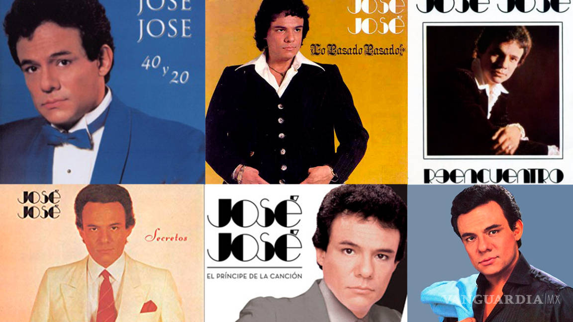 Las cinco canciones más escuchadas de José José en Spotify