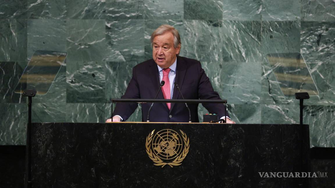 António Guterres advierte que “el mundo está en peligro y paralizado” en la Asamblea General de la ONU