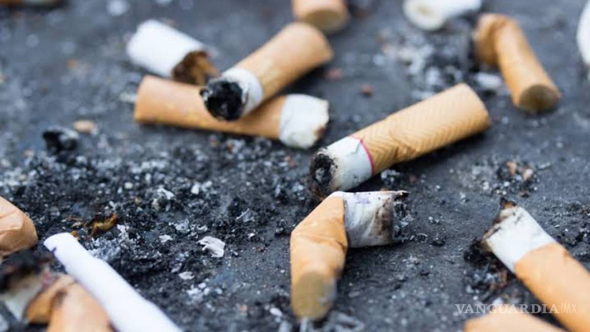 Proponen multar a quien tire colillas de cigarros en calles de CDMX