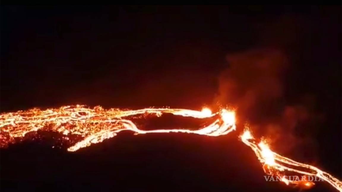 Después de 6 mil años el volcán del monte Fagradals en Islandia despertó con una erupción (fotos)