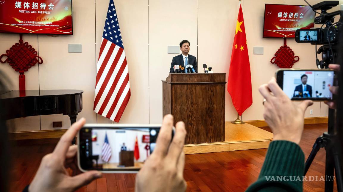$!Zhang Jianmin, cónsul general de la República Popular China en San Francisco, aborda los aranceles impuestos por el presidente Donald Trump a China.