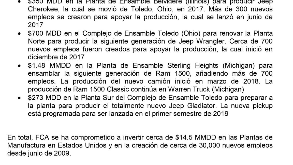 $!Fiat Chrysler confirma que producción de RAM Heavy Duty continuará en Saltillo, Coahuila