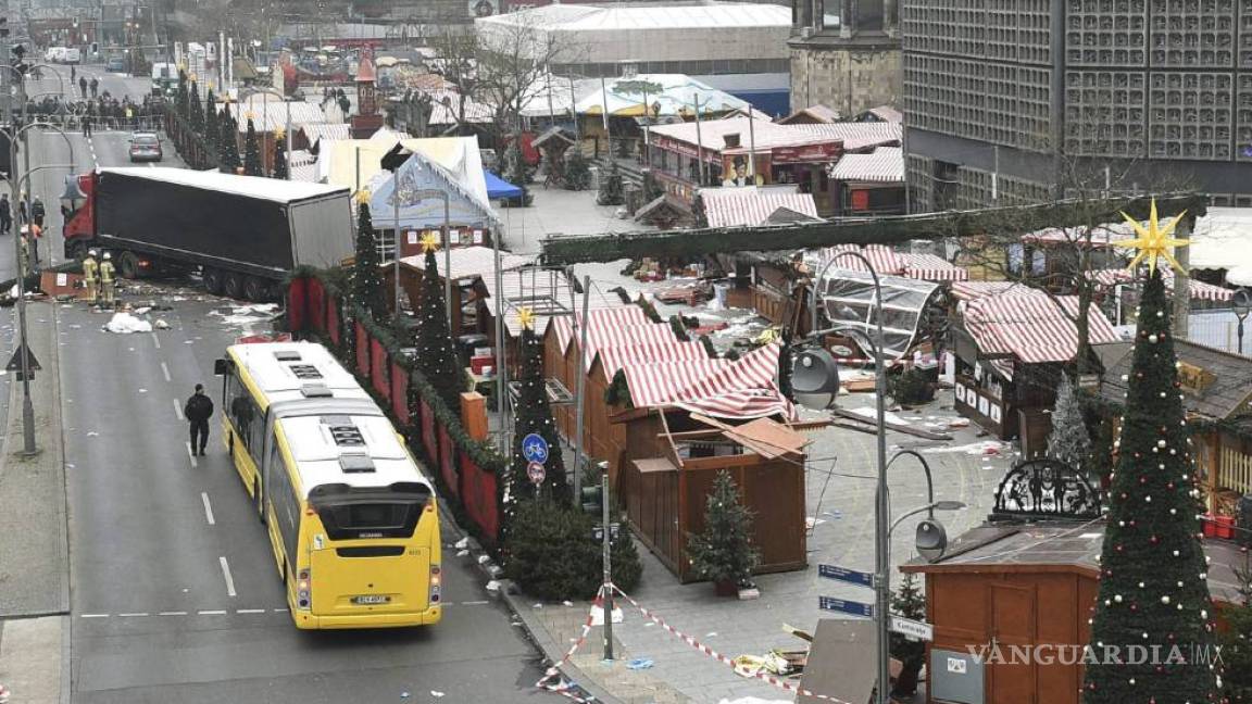 ISIS se adjudica atentado en mercado navideño de Berlín