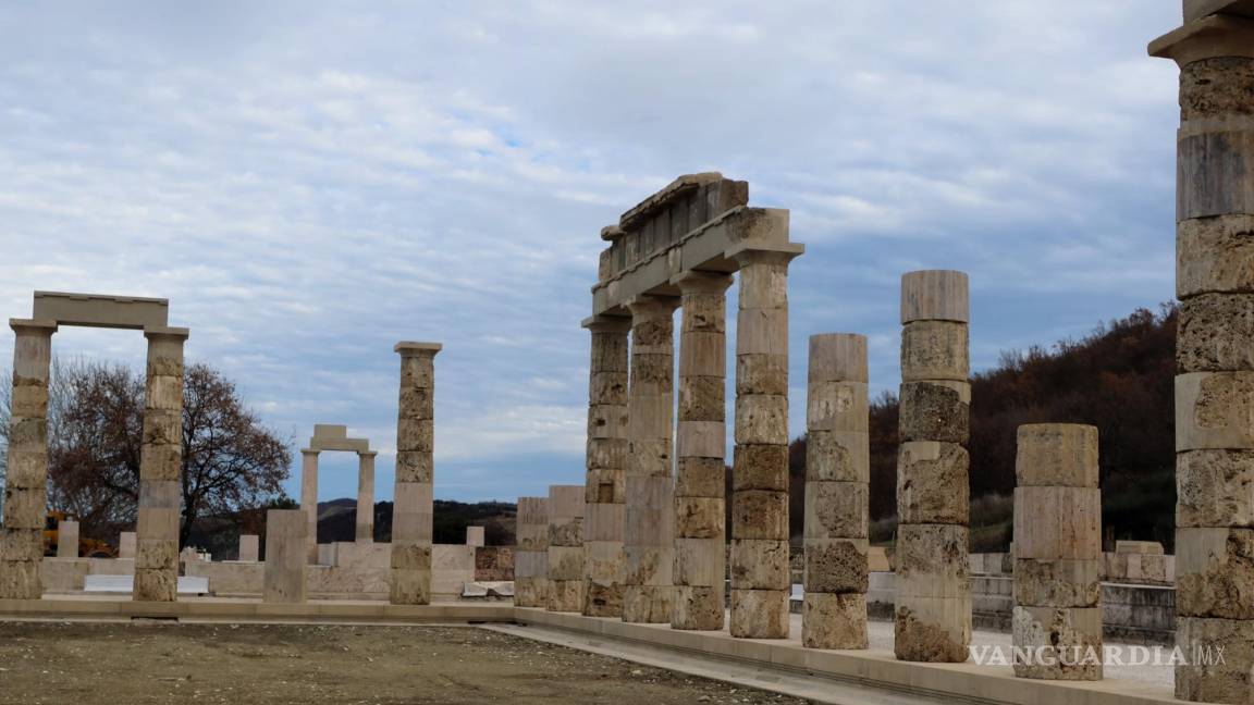 Reabre al público en Grecia el palacio del padre de Alejandro Magno tras años de restauración