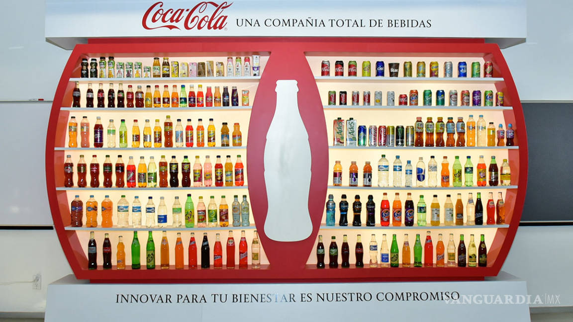 Coca-Cola ganó 8 mil 920 millones de dólares en 2019; un 39% más que el año anterior