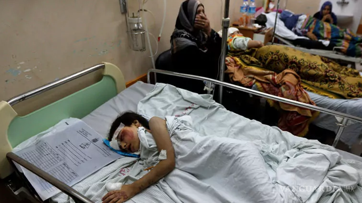 $!En Gaza médicos tienen que amputar sin anestesia, denuncian