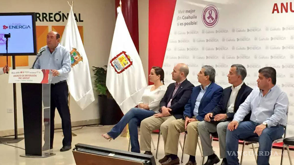 PKC Group anuncia inversión de 200 millones de dólares en Torreón