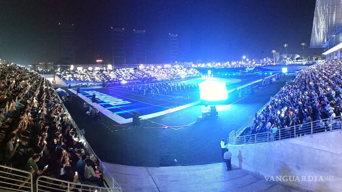 Inauguran nuevo Estadio Borregos del Tecnológico de Monterrey