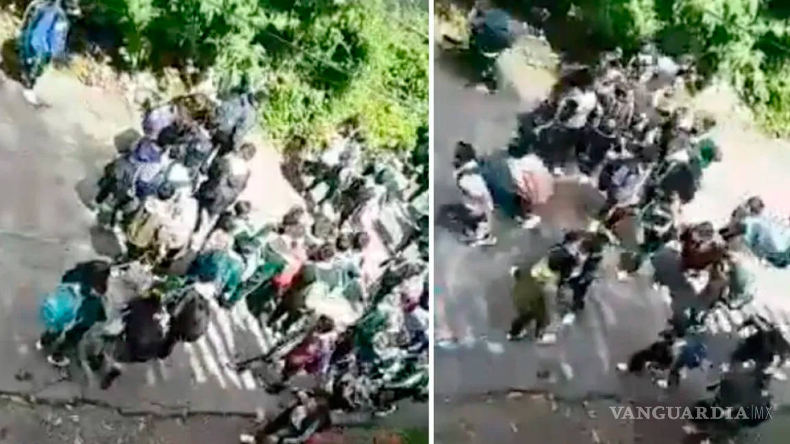 Brutal pelea entre alumnas de una secundaria en la CDMX (video)