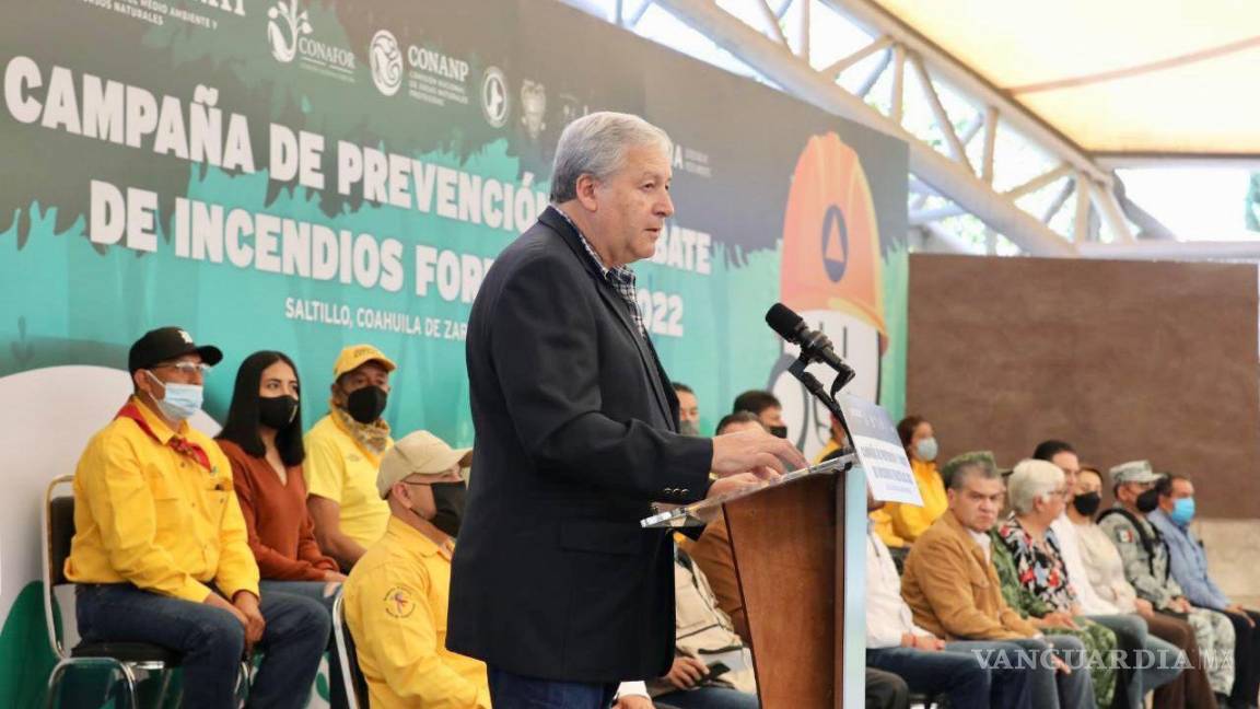 Saltillo y Gobierno de Coahuila van por la prevención de incendios forestales