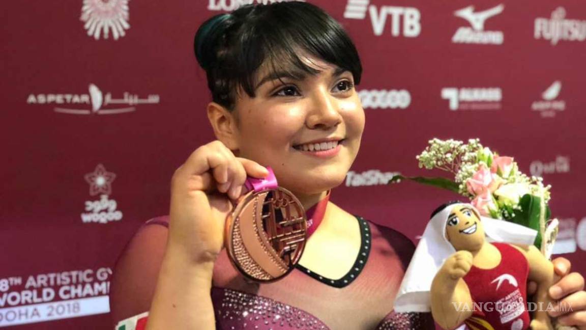 Alexa Moreno hace historia: primera mexicana en ganar medalla en Mundial de Gimnasia