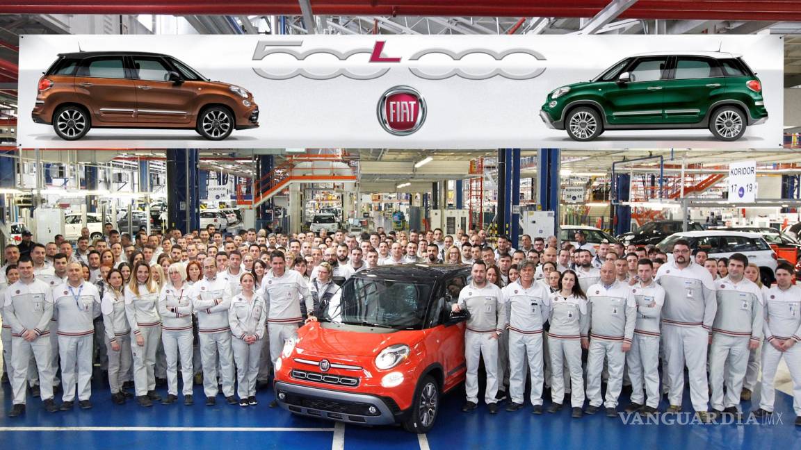 Fiat ha fabricado medio millón de unidades de su modelo 500L