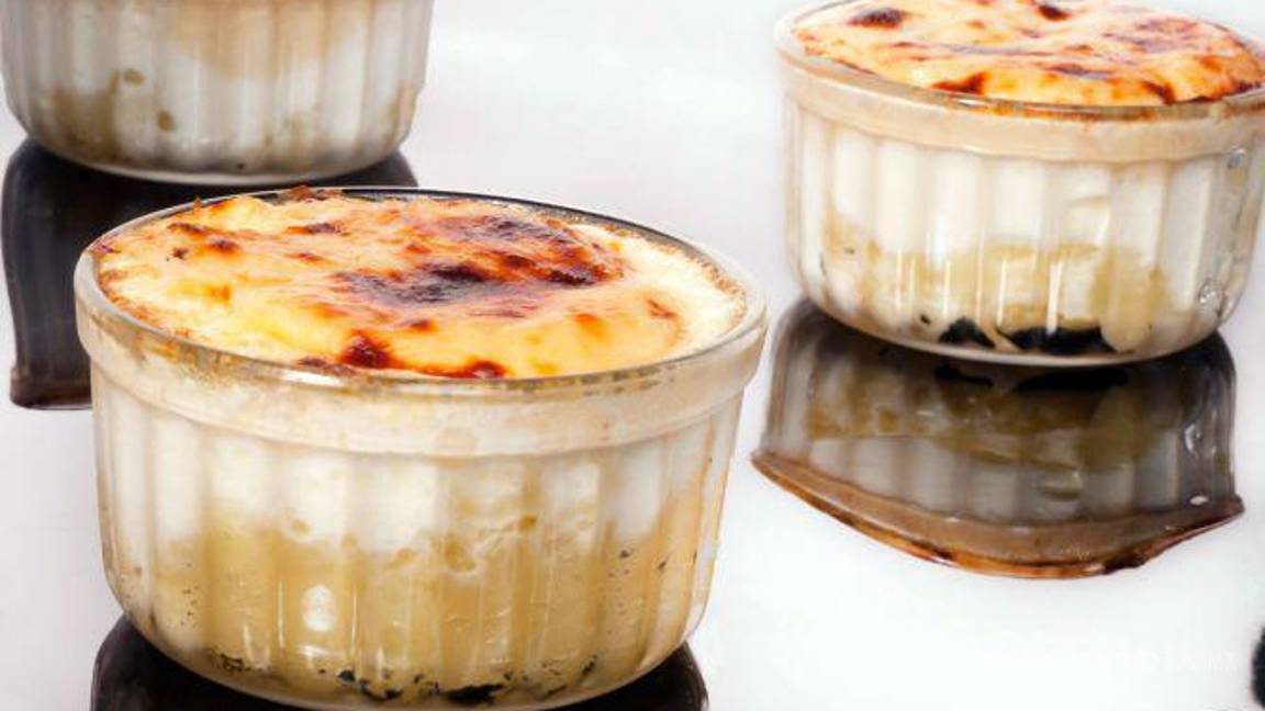 $!Huevos horneados con crema.