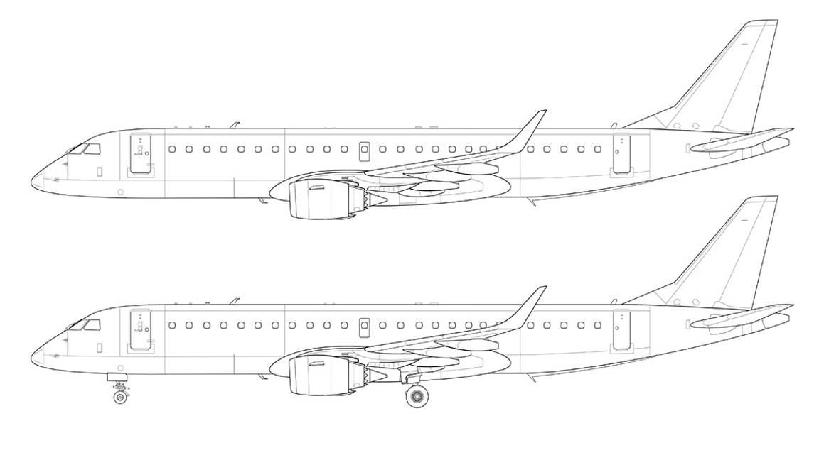 $!Embraer E190, así es el avión que cayó en México