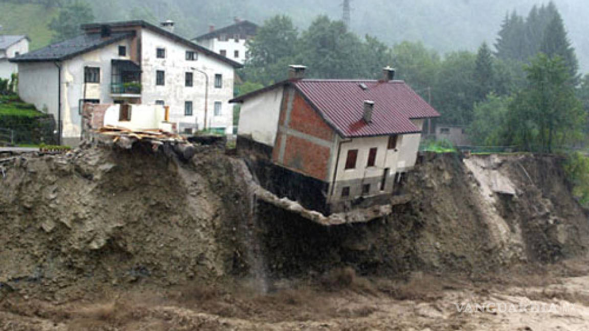 Más de veinte desaparecidos y dos muertos en graves inundaciones en Italia y Francia