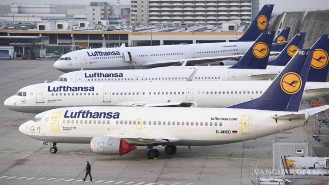 10 mde al día es lo que le cuesta a Lufthansa la Huelga de pilotos