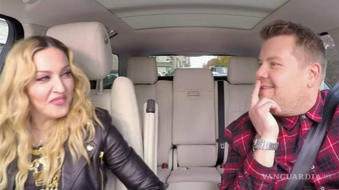 Ve el Carpool Karaoke de Madonna completo