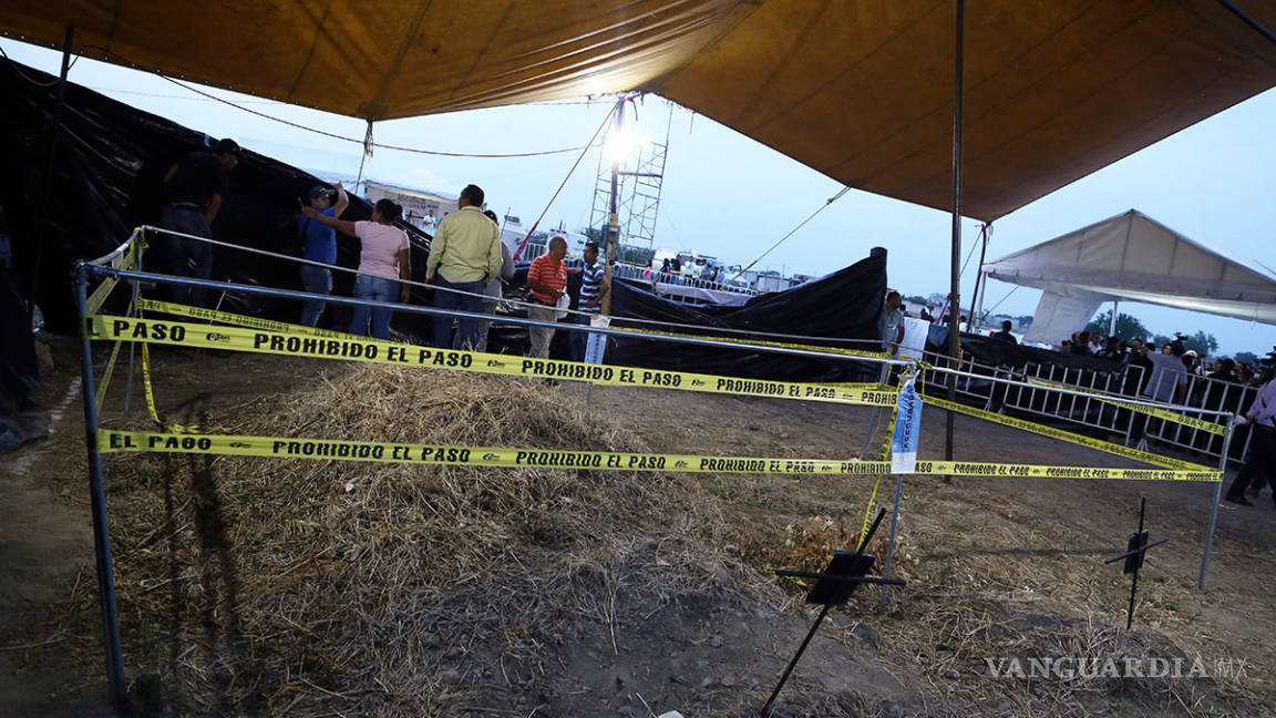 Ya son nueve cuerpos exhumados en Tetelcingo