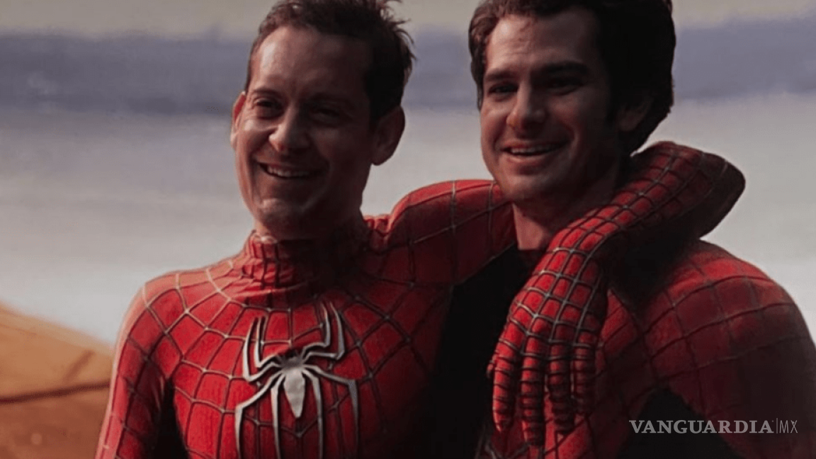 Tobey Maguire y Andrew Garfield asistieron a una función de Spider-Man: No Way Home y nadie se dio cuenta