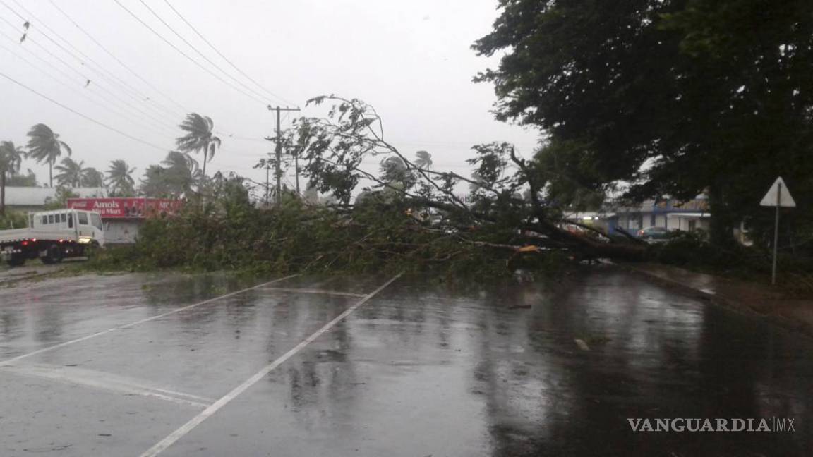 Declaran el estado de desastre natural en Fiyi por el ciclón Winston
