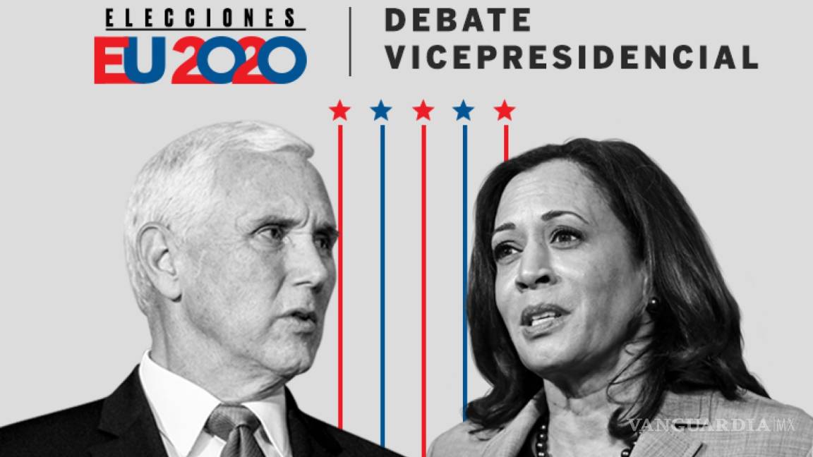 En inédito debate se enfrentan Kamala Harris y Mike Pence