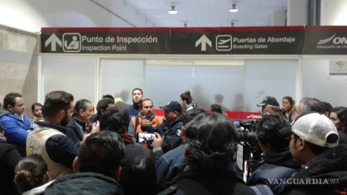 Trifulca en aeropuerto de Chihuahua por un vuelo cancelado