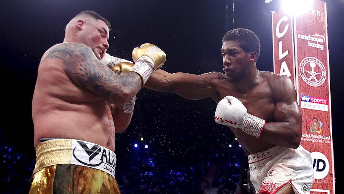 Fracasa Andy Ruiz y Anthony Joshua retiene los campeonatos de peso completo