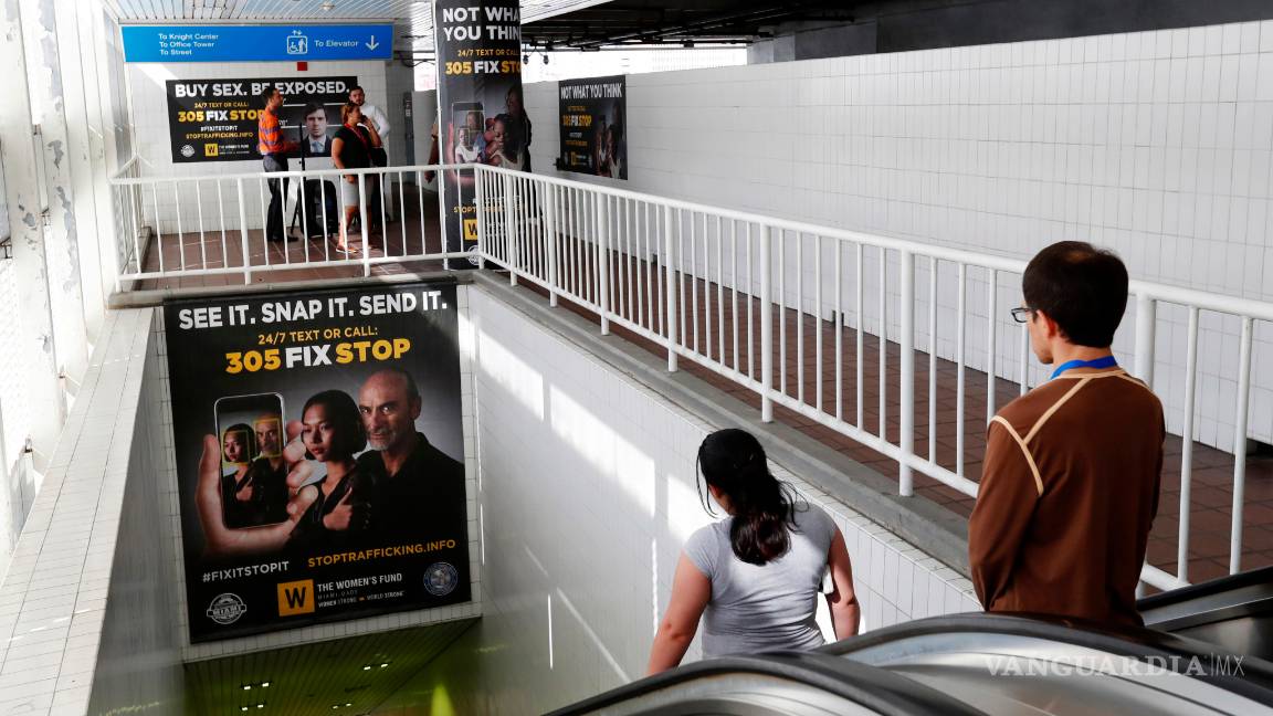 $!Lanzan campaña para combatir el tráfico sexual durante el Super Bowl