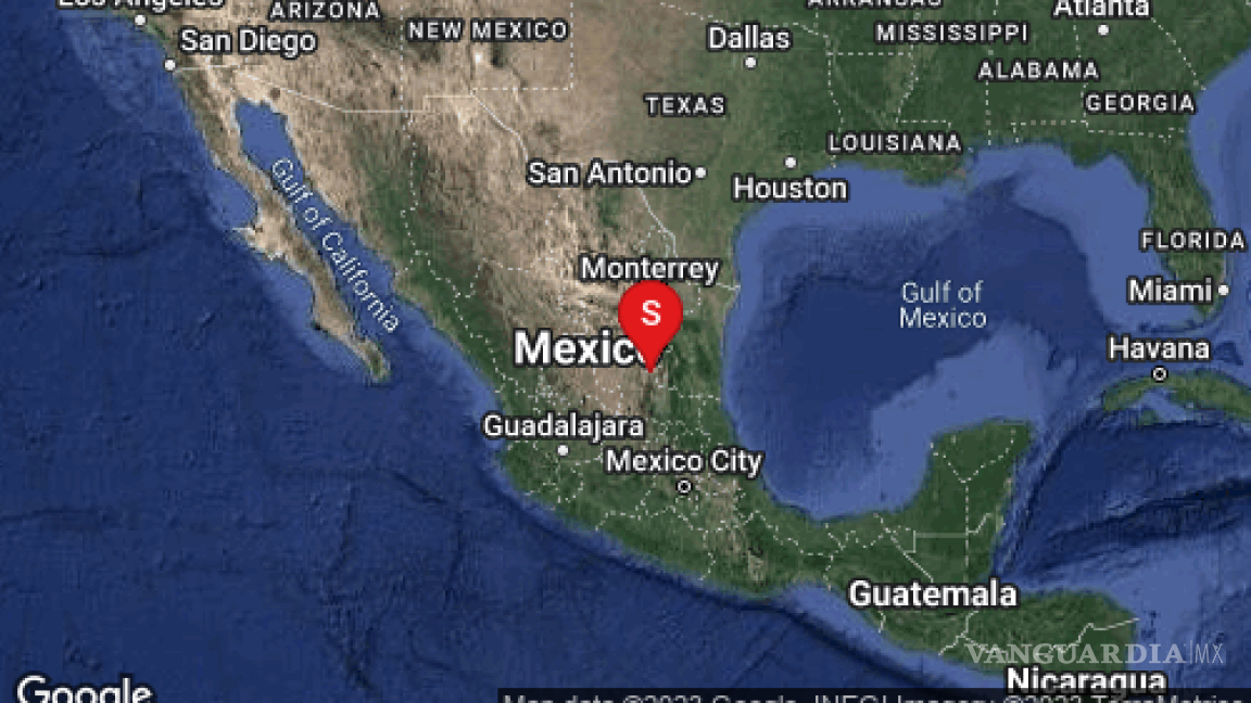 En minutos, cuatro sismos sacuden San Luis Potosí