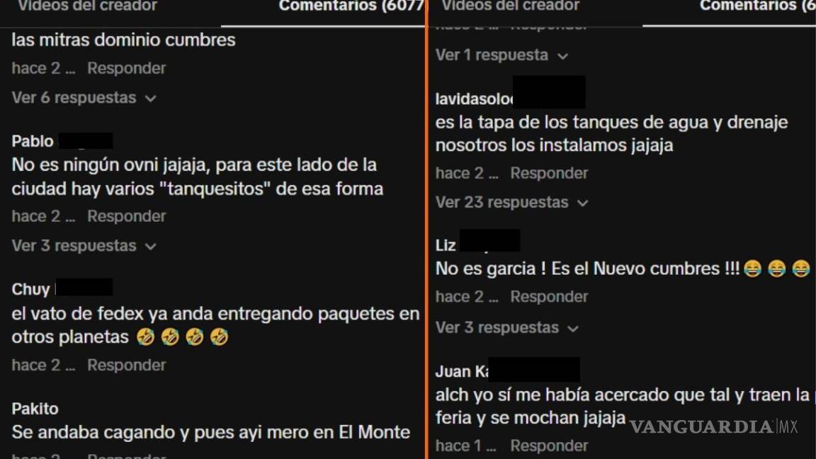 $!Usuarios de redes sociales desmienten avistamiento OVNI en Nuevo León.
