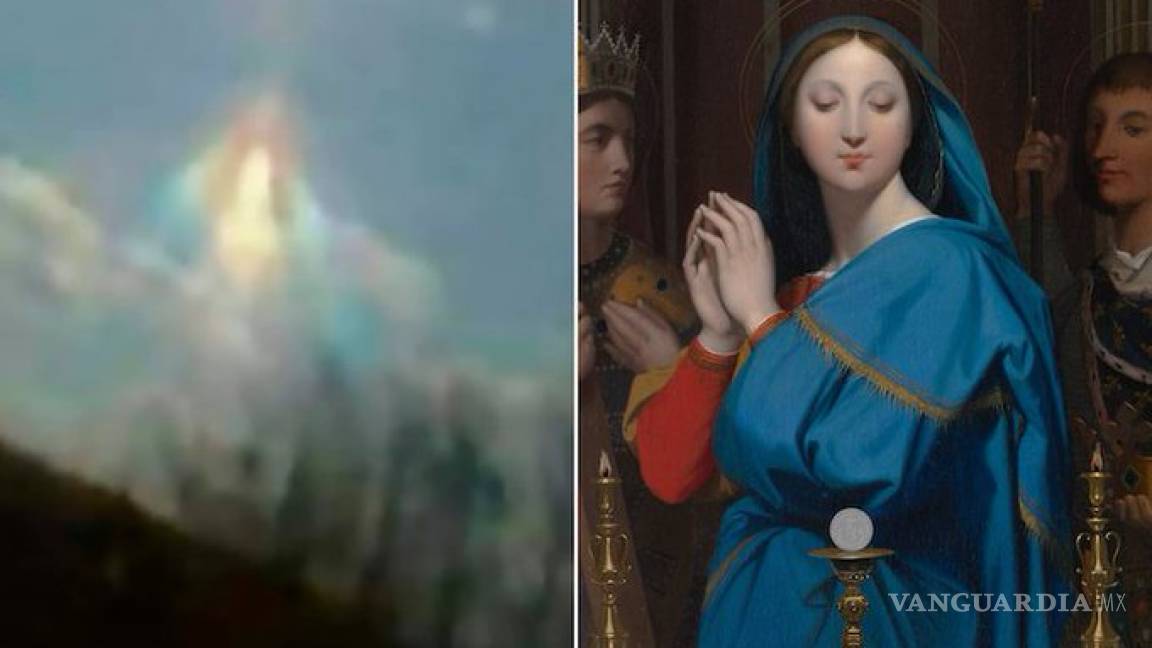¿Apareció la virgen María en el cielo para protegernos del coronavirus?