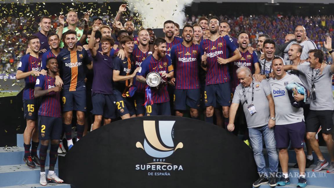 Dembélé y Piqué, los cómplices del primer título en la temporada para el Barcelona