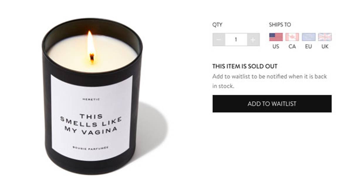 $!Se agota vela que huele como la vagina de Gwyneth Paltrow