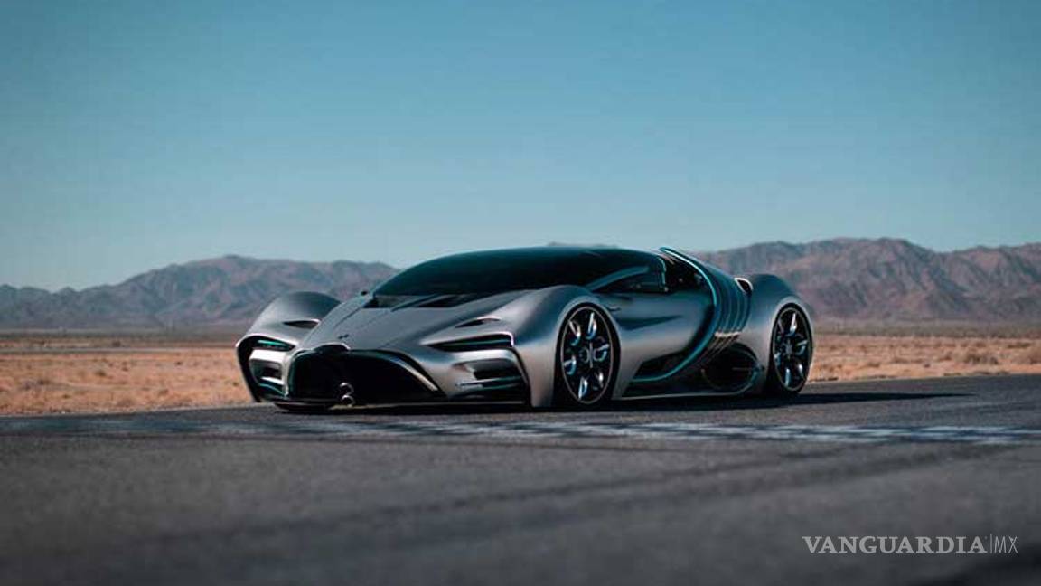 $!Hyperion XP-1, súper auto eléctrico impulsado por hidrógeno; más de mil caballos de fuerza