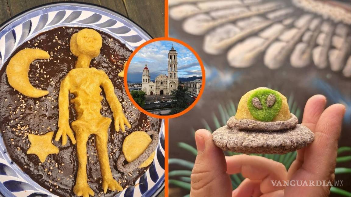 ¿Quesadilla o alien? Cantina de Saltillo crea platillo inspirado en los extraterrestres de Nazca y se hace viral