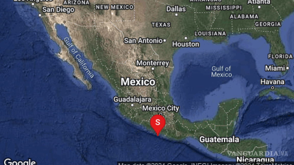 Se registra sismo de magnitud 5.0 en Guerrero... y se siente en CDMX