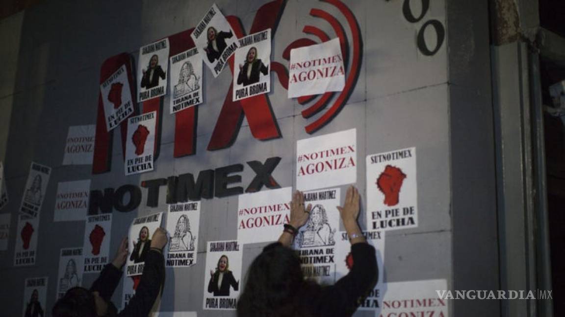 Estalla huelga en Notimex; agencia la da por 'fracasada'