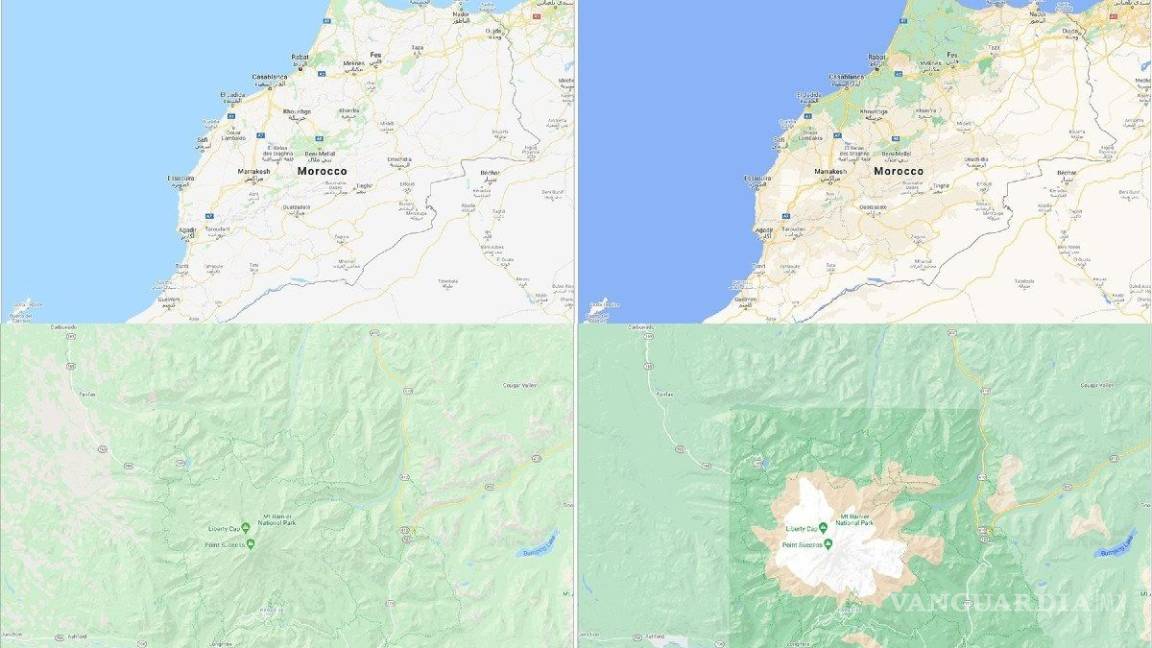 Nueva actualización de Google Maps muestra mapas más detallados y coloridos
